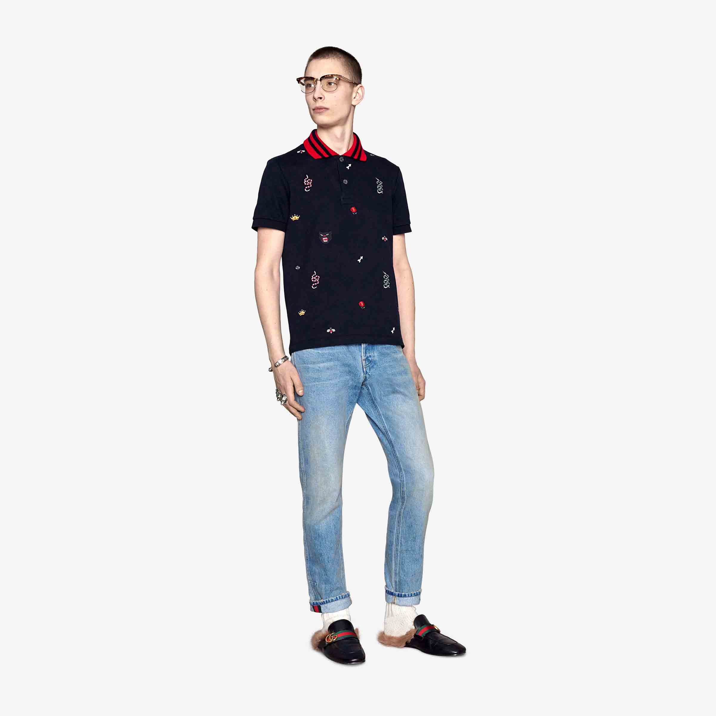 

New 2021 Summer Men's Luxury Top Quality Crocodile Embroidered Polo Shirt Short Sleeve Cool Cotton Slim Fit Casual Business Men's Shirt e5, White;black