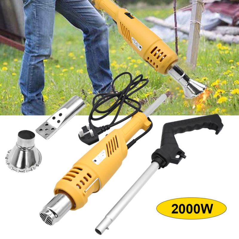 

2000W 230V Electric Burner Thermal Trimmer Home Driveway Patio Killer Flameless Garden Tool Lawn Safe Outdoor Eco Friendly