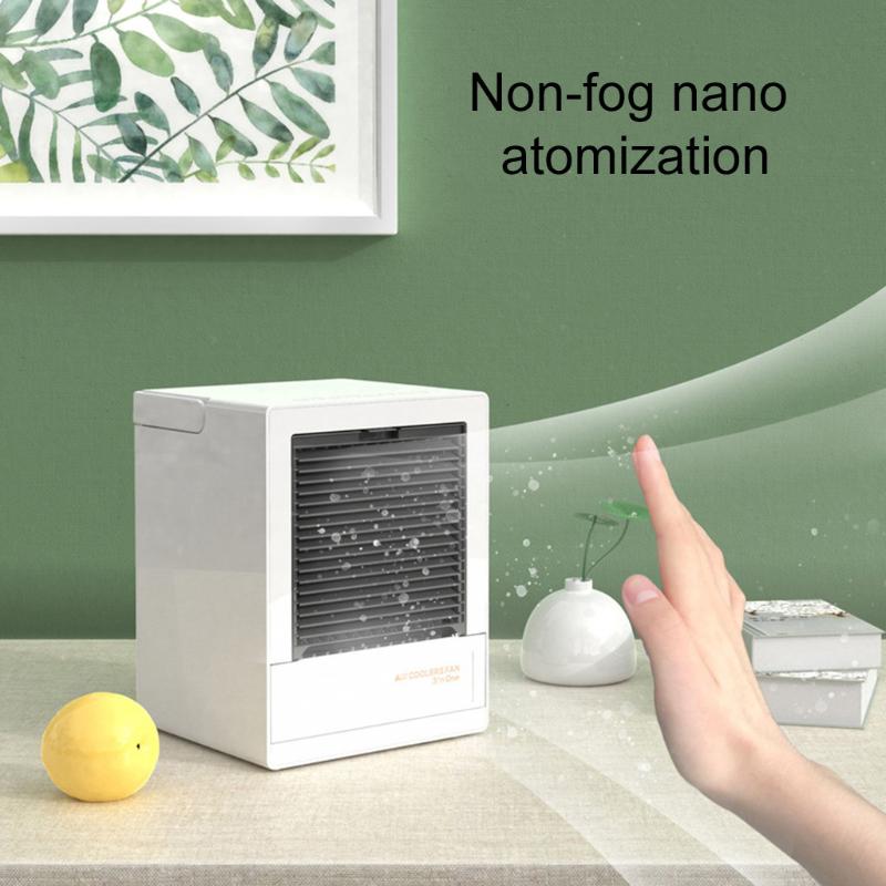 

Mini Portable Air Conditioner Cooler Multi-function USB Air Conditioning Fan Removable Fan Home Accessories Party Favors