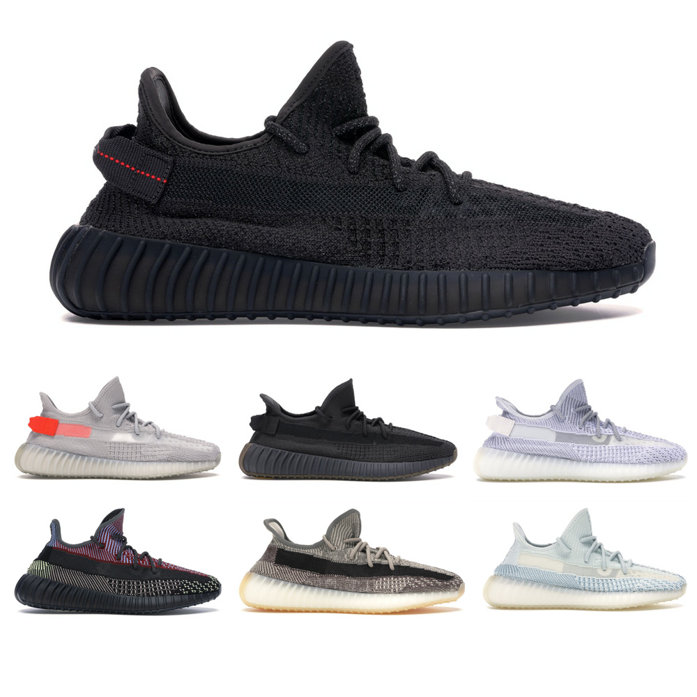 

Free shipping Kanye West running shoes sports shoes, Zyon,Cinder,Static / True Form /Static Black fashion shoes Top quality,A2