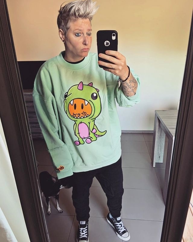 drew house dino sweatshirt