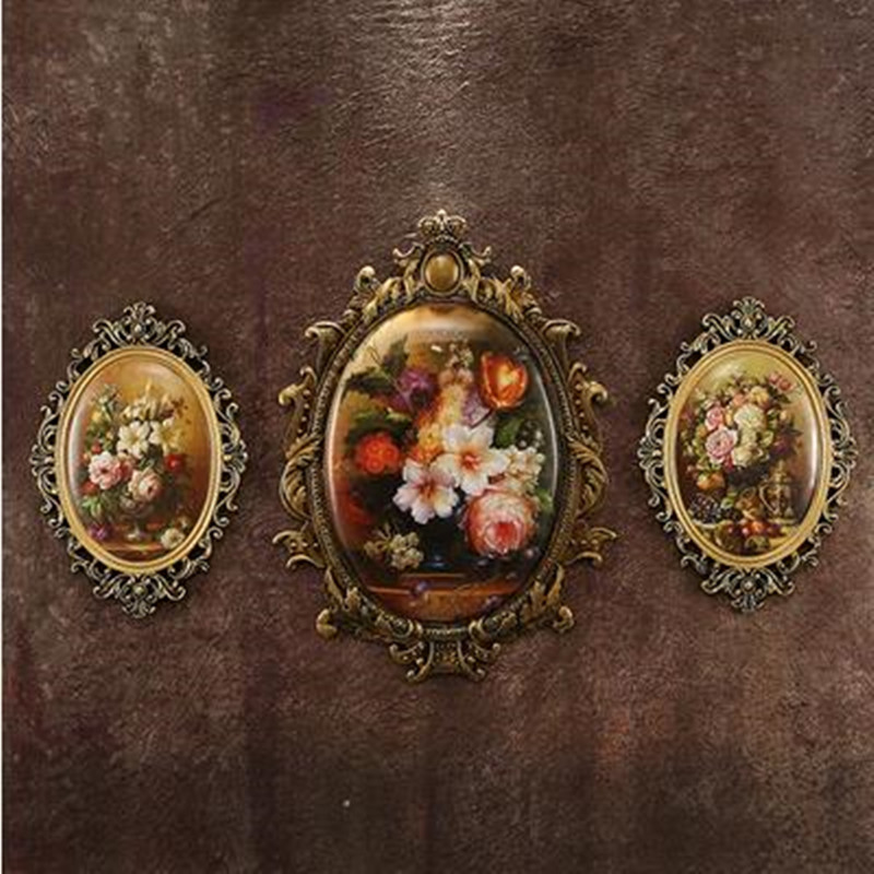 

Vintage European classical wall hanging artwork, wall decoration mural, restaurant living room bedroom decorations crafts