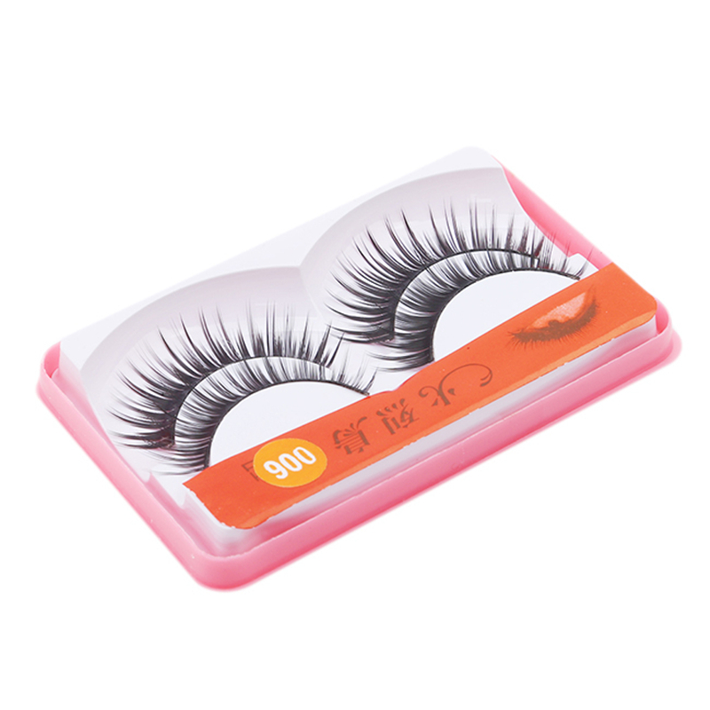 

2 Pairs Packing False Eyelashes Nature Long Fake Eye Lashes Eyes Make Up Items Eyelashes Extensions Women False