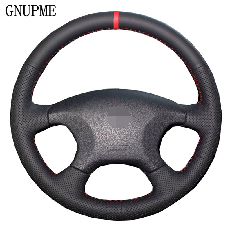 

Black Artificial Leather Car Steering Wheel Cover Volant Steering-wheel for Elysee c-elysee For Xsara Picasso