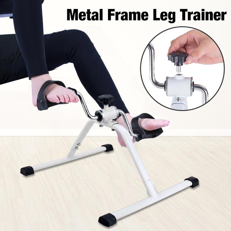 

Metal Frame Pedal Exerciser Muscle Training Fully Assembled Exercise Pedals Arms Legs Trainer for Indoor Home Use