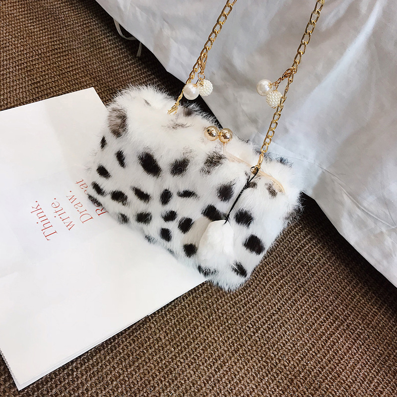 

2020 Luxury Winter White Candy Color Fur Day Clutch Women Handbag Evening Bag Shoulder Messenger Wallet Party Bags Purse Pouch, Brown