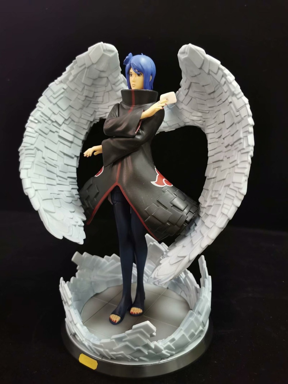 battle damaged konan statue