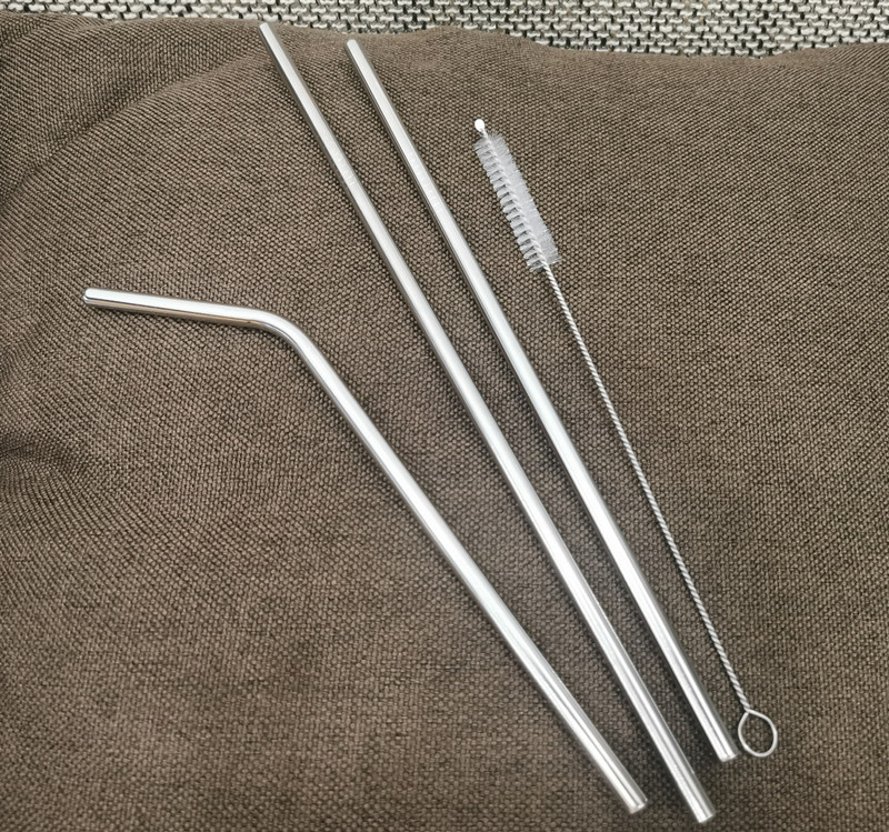 

Diffrient size of Stainless Steel Straw Reusable Drinking Straws Metal Straw Cleaning Brush Bar Drinking Tools Barware A10