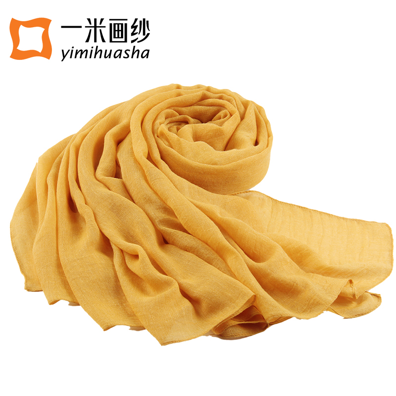 

2020 spring simple solid colors cotton shawl scarf wrap for women long foulards femme winter accessories 180*90cm