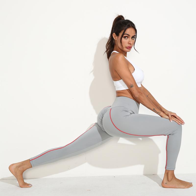 

Women Fashion All-match Sweat-Absorbent Slim-Fit Hip Anti-Wrinkle Sports Gym Running Fitness Yoga Pants, Black