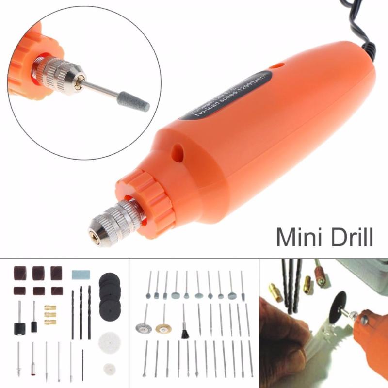 

New 60pcs/set 12V 12000RPM Cordless Mini Drill EU / US Adapter Electric Grinder Rotary Tool for Grinding / Polishing Engraving