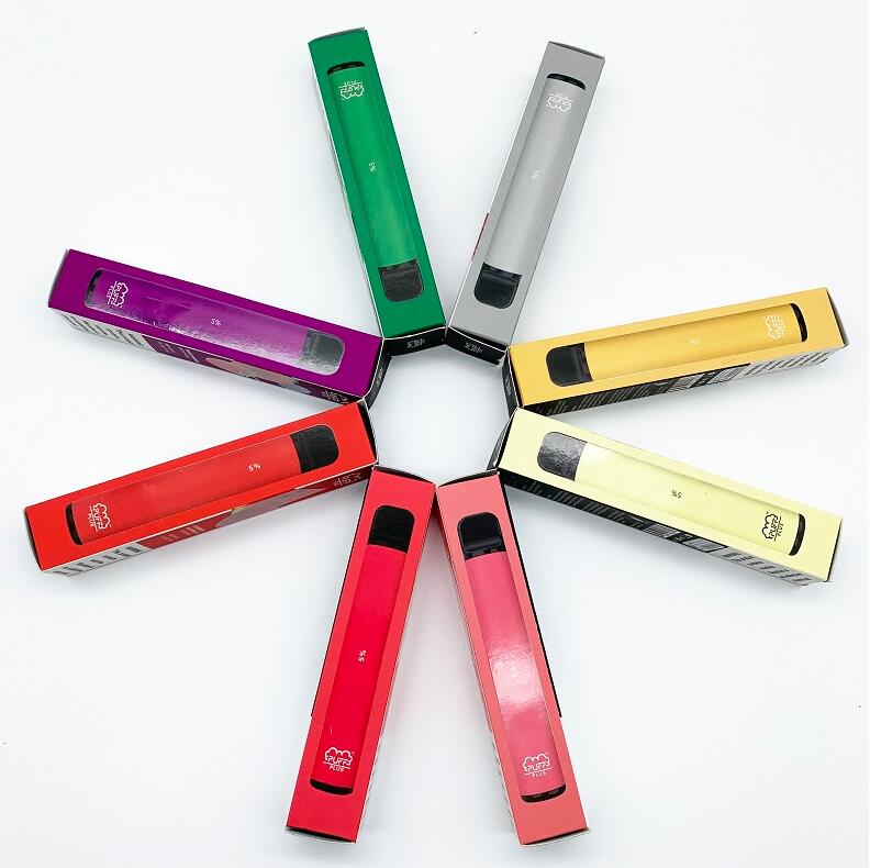 

Puff Bar Plus Disposable Vapes Device Pod Kit 800 Puff Plus 3.2ml Cartridges Vape Empty Pen Vape Cart Packaging E Cigarette