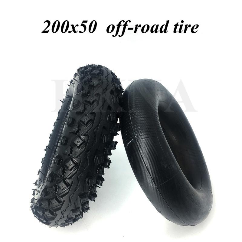 

200x50 Off Road Tire for Razor, Dolphin Electric Scooter Refitting Accessories 8 Inch Antiskid Pneumatic Tyre