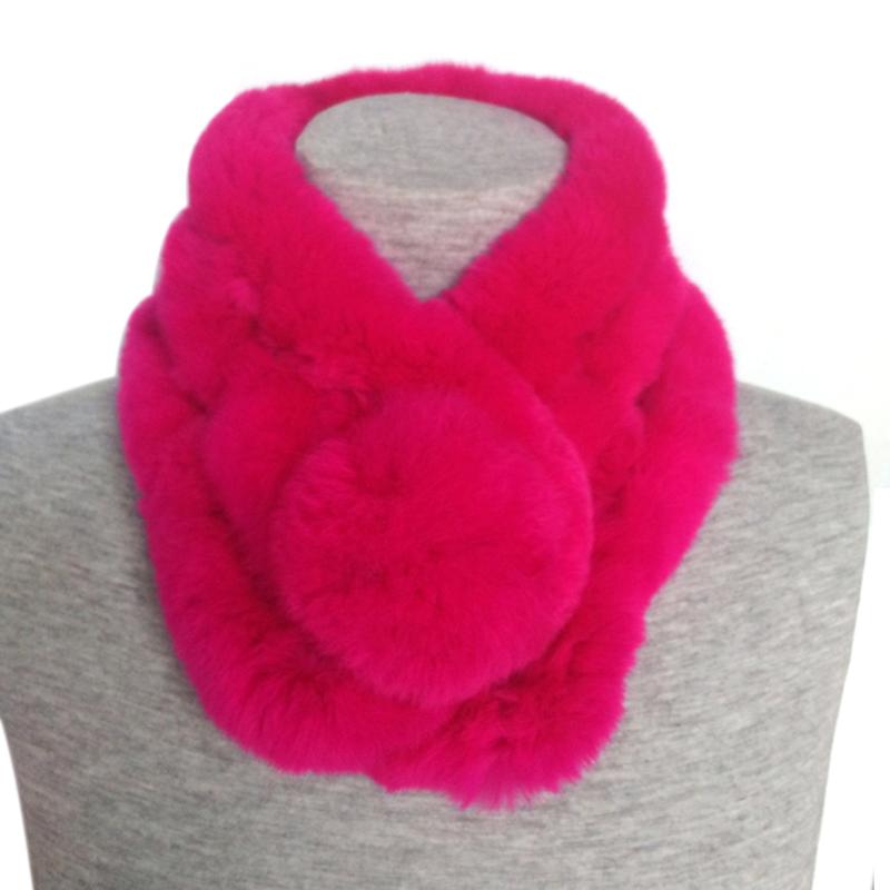 

Warm Winter Women Faux Fur Collar Fluffy Wrap Scarfs Shawl Scarf