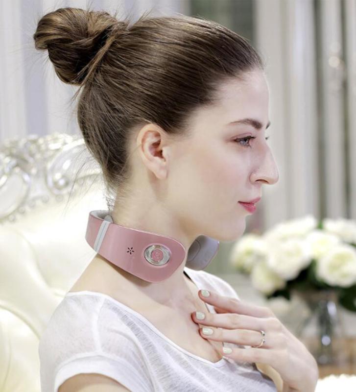 

Cervical physiotherapy instrument electric neck massager multi-function electromagnetic pulse cervical massager
