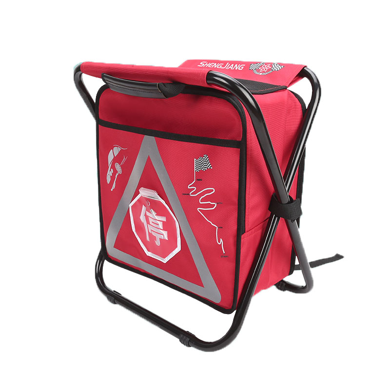 

1 Pcs Warning Light Flashing Multifunctional Warning Chair Car Leisure Chair Bag Emergency Rescue Package Reflective