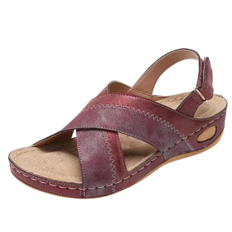 

SAGACE Roman Sandals For Women Summer Casual Woman Summer Shoes Sandals Platform Walking Comfortable Female In Flats, We