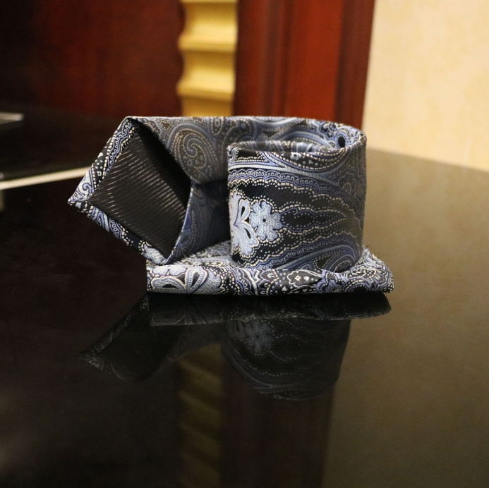 

Mario Classic Men's Necktie Tie Jacquard handkerchief Mens Wedding Striped Dots Floral Business handchief