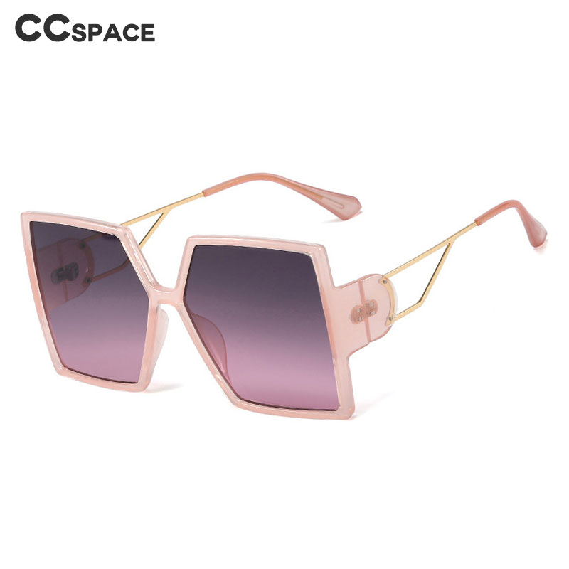

48199 Oversized Goggle Square Sunglasses Men Women Fashion Shades UV400 Vintage Glasses