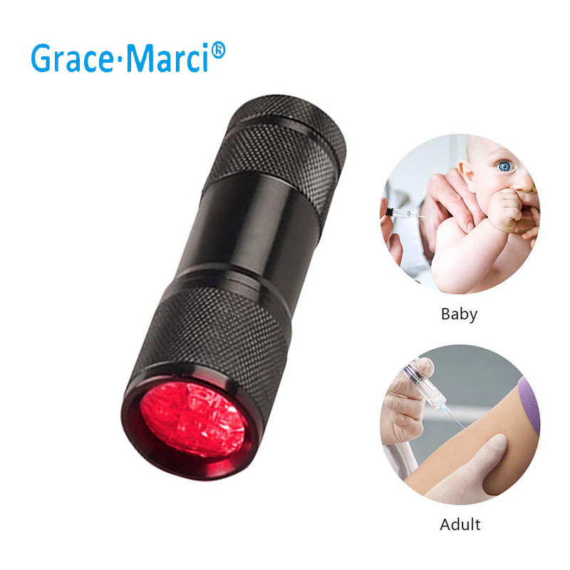 

GM Fast Shipping Red Redsight 3W LED Red Light Mini For Vein finder And Reading Astronomy Star Maps