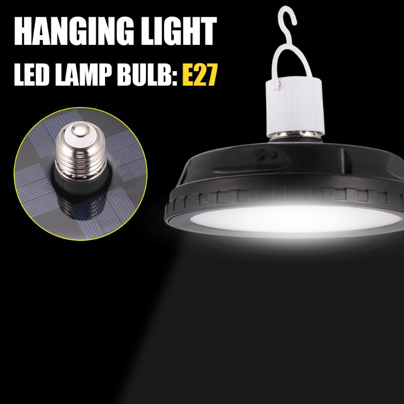 

Solar LED Camping Light Lantern Outdoor 10W Rechargeable Light Hiking Tent Hanging Lamp 3 Modes Solar Lights For Garden