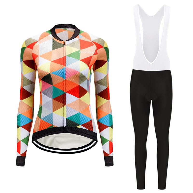 

women's pro gel cycling jersey set 2020 road bike clothing bicycle clothes ladies pants maillot mtb skinsuit kit dress suit wear, Color 13