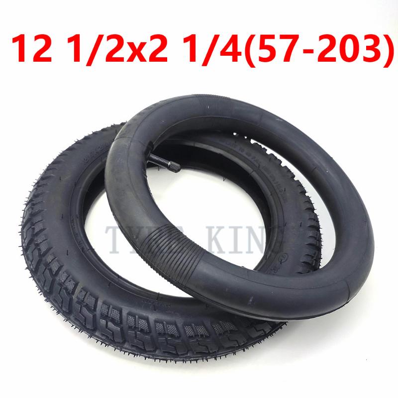 

12 1/2X2 1/4 ( 57-203 ) Inner Tube Outer Tyre 12.5*2.125 INNOVA Tire for Gas&Electric Scooters E-Bike Baby Carriage Accessory