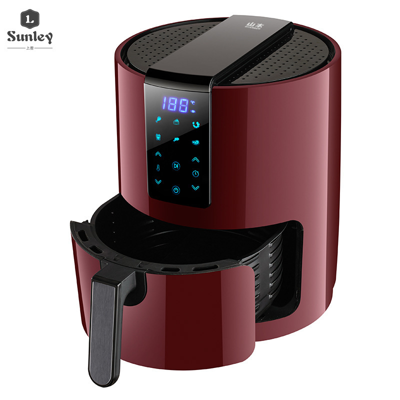 

3.5L smart touch Air Fryers Electric fries Intelligent smokeless potato chip machine 1400W Large capacity air fryer French Fries