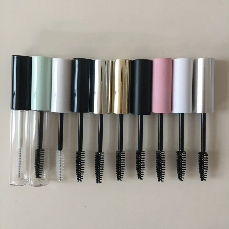 

5pcs 10ml Empty Mascara Tube Eyelash Vial Liquid Bottle Container Cap Refillable Bottles Makeup Accessories