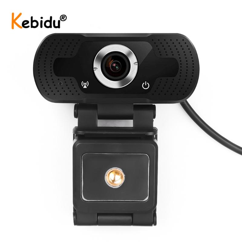 

Mini Computer Camera Full HD 1080P Webcam USB With Mic Flexible 1080p 30fps for Laptops Desktop Webcam Camera Online Education