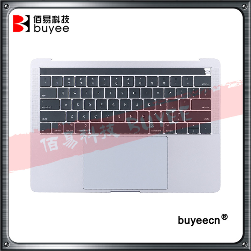 

Original A1706 Topcase US Keyboard Backlight Trackpad Touchbar For Retina Pro 13" A1706 Palm Rest 2020 Grey Silver