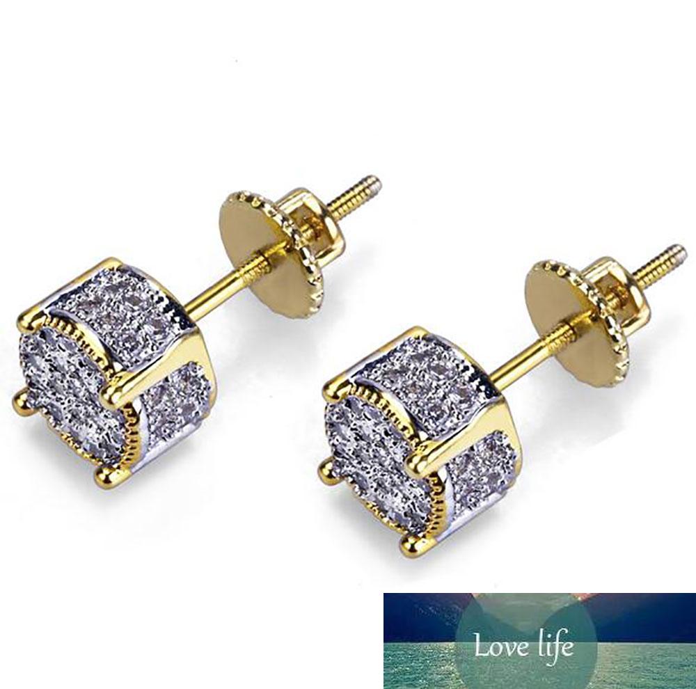 1 Paire Homme Femme LED Oreille Brillant Lumière Bling Boucles D/'Oreilles Clou