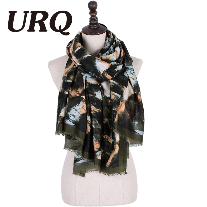 

URQ Scarf women Light Weight Oblong Large Scarf Shawl Spring Summer Woman Foulard echarpe hiver femme V9067