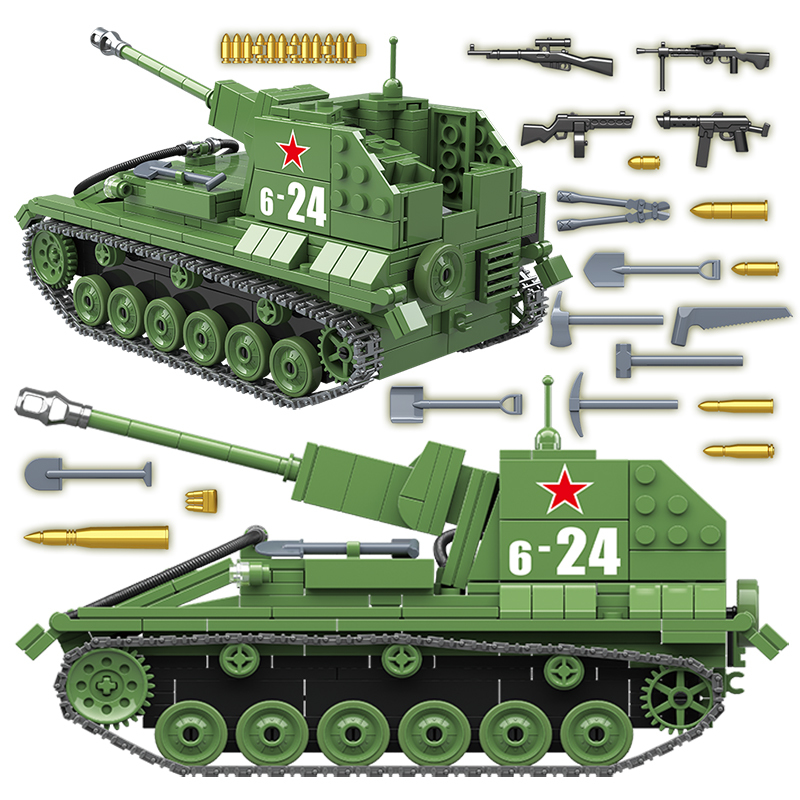 822 Building Blocks Military soldier Minifigures Decoration Toys Gifts 8PCS