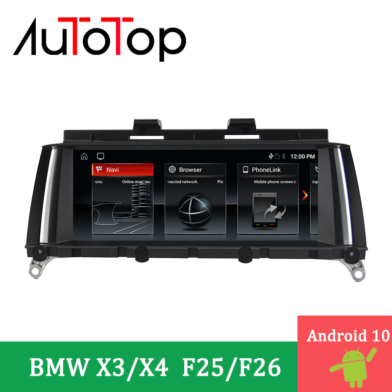 

AUTOTOP 8.8" IPS Car Multimedia Player Android 10.0 For X3 F25 X4 F26 CIC NBT System Car DVD GPS Navigation Audio Monitor