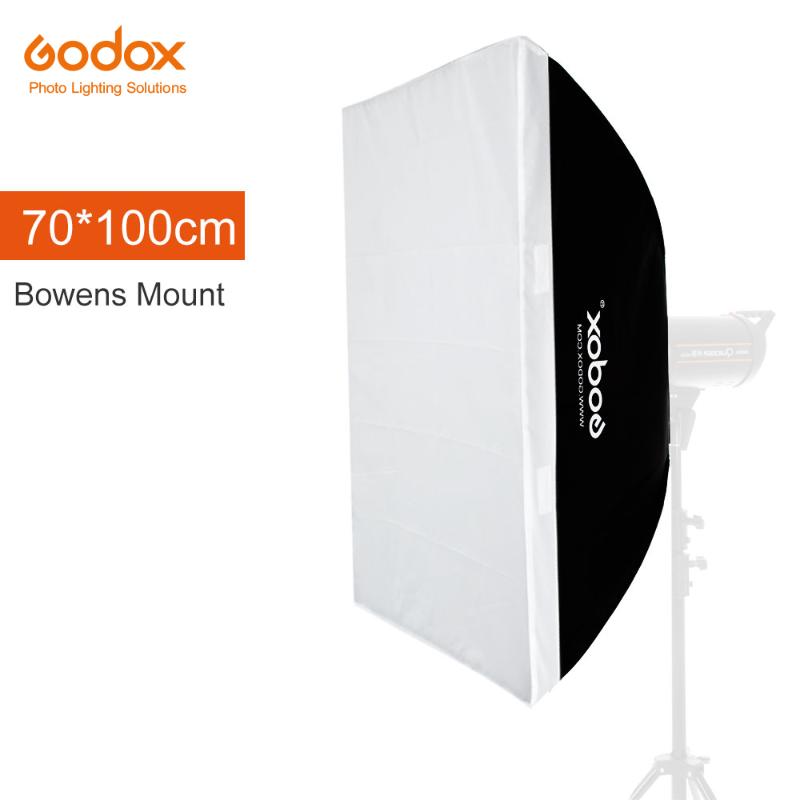 

Godox 70 x 100cm 27.5"x 39" Speedlite Studio Strobe Flash Photo Reflective Softbox Soft Box Diffuser for Bowens Mount