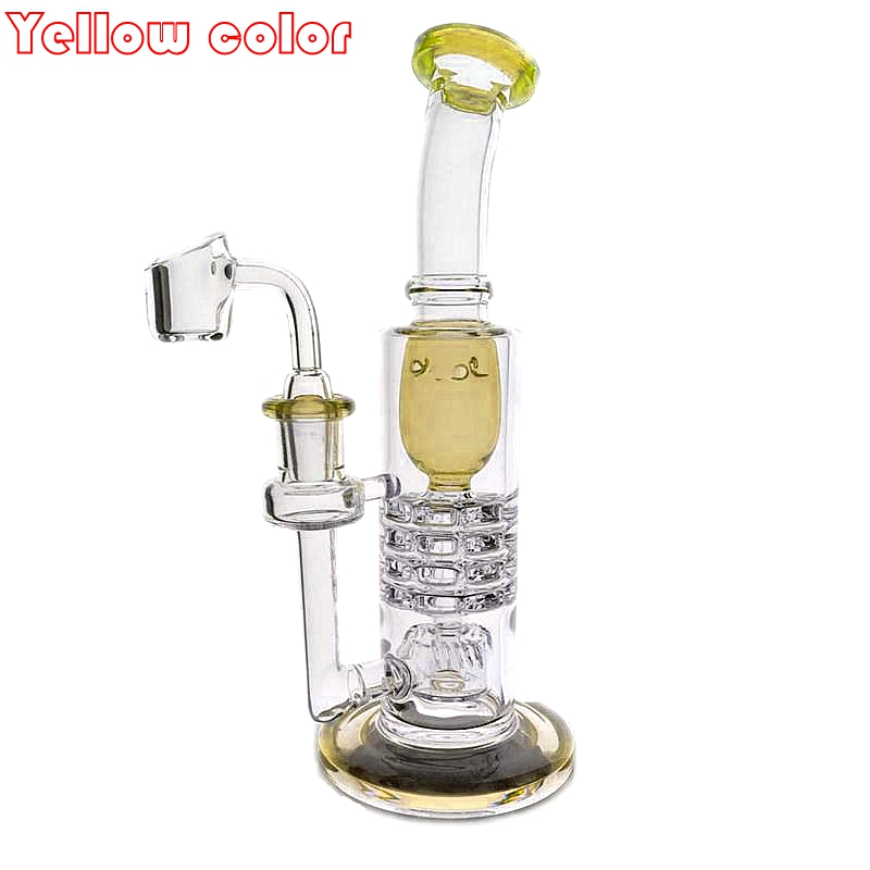 

tiktok glass bong Klein Leisure Brick Stack smoking Water Pipes oil rigs vortex incycler bongs Recycler dab Rigs 14 mm Joint facebook glass