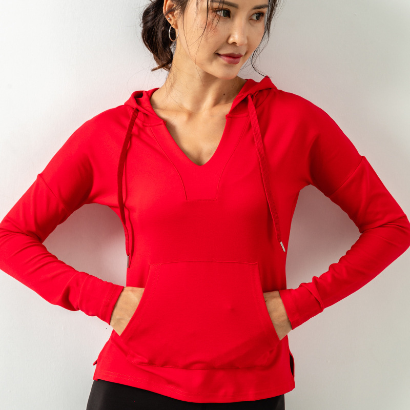 

2020 Women Autumn Sportswear Long Sleeve Workout Tops Fitness Running Sport T-Shirts Yoga Crop Tops Female Jacket Yoga Shirts, Black