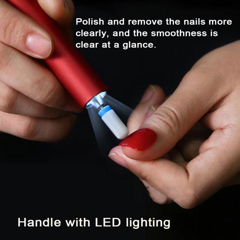 

Electric Nail Drill Pen Nail Polishing Machine Mini Light Weight Design Grinding Machine Art Pen Pedicure Grinding