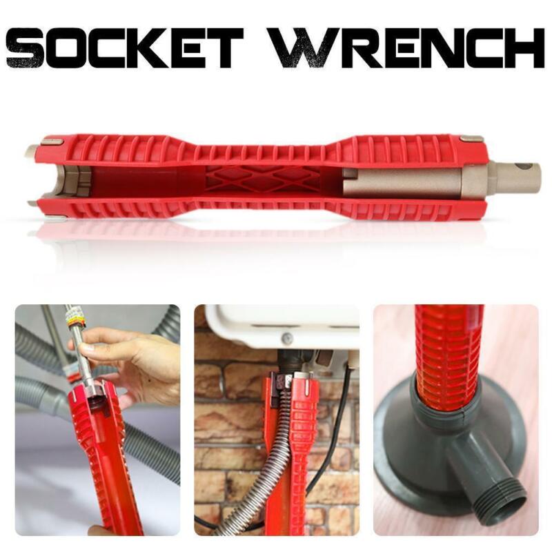 

Multifunction Water Pipe Spanner Tools Faucet Sink Installer Wrench Tool