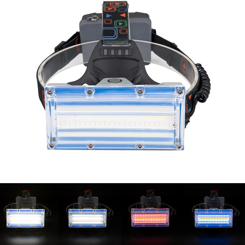 

COB LED Headlights Waterproof Torch Head Light Outdoor Camping Lights Work Maintenance Lights Adventure Fishing Camping Hunting