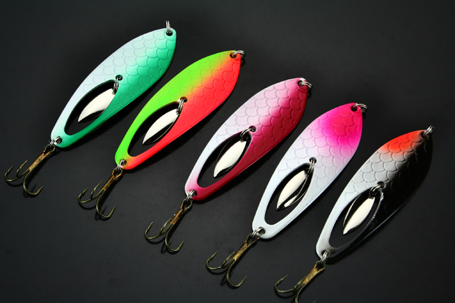 

30pc/Lot Fishing Spoon Lures Spoon Atkins Muskie Lures 15.6g New