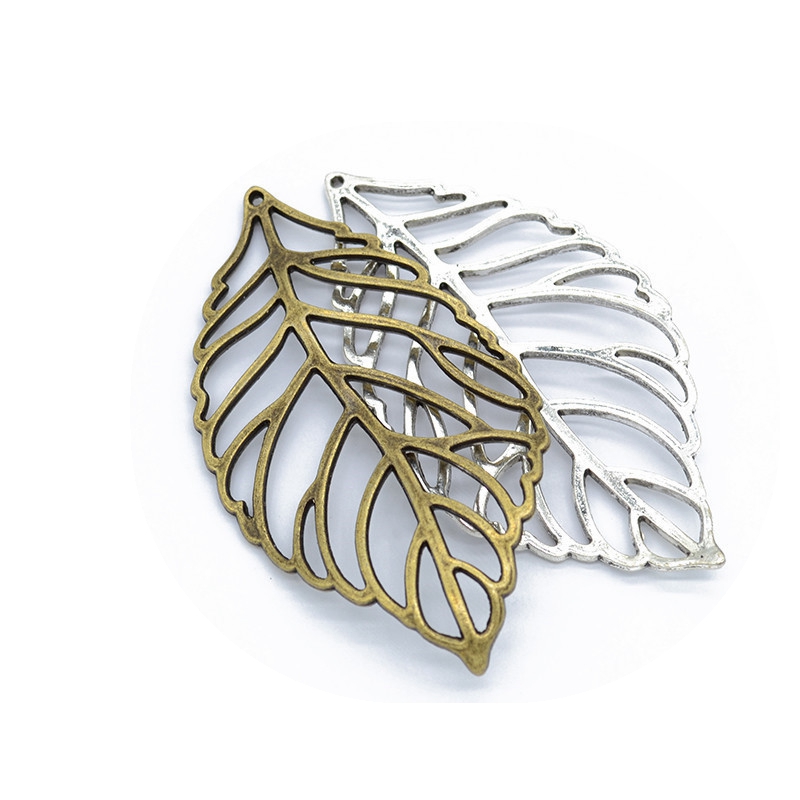 

1pc Charms Leaf 92x50mm DIY Jewelry Making Pendant Fit Necklace Bracelet Handcraft