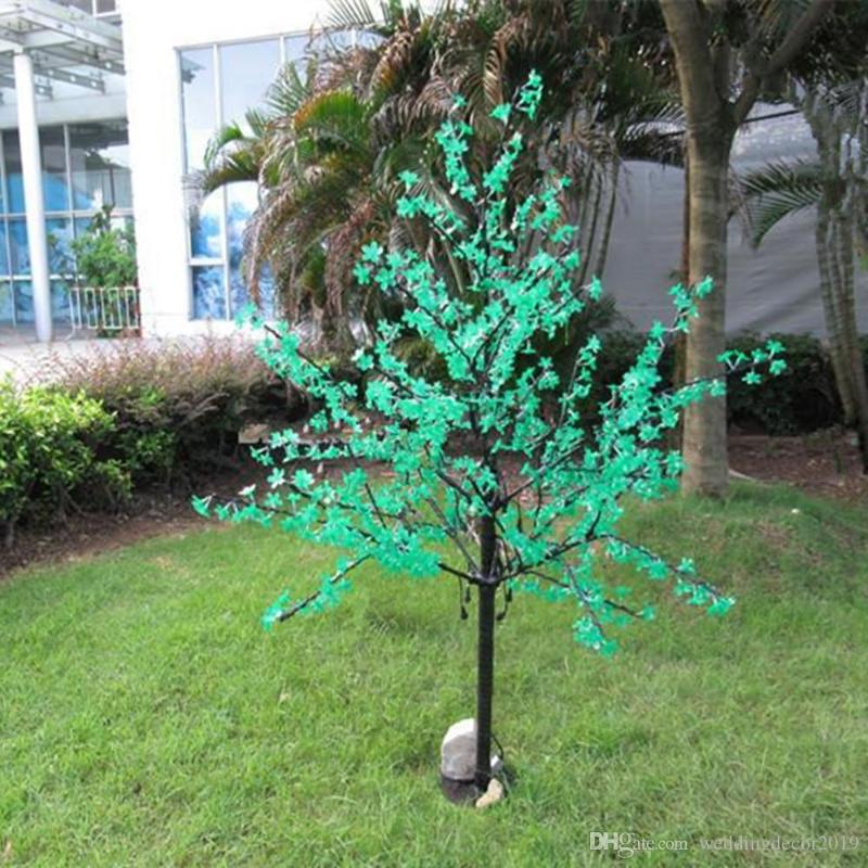 

2020 new LED cherry tree light 480LED bulb 1.5m height 110 220VAC seven colors to choose from for outdoor raindrop transport