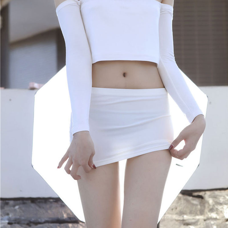 

Sexy Mini Skirt Low Waist Women Skirts Transparent Skrit Tight Pencil Jupe Femme Sheer Glossy Cosplay Hot Sexy Erotic Falda, Black