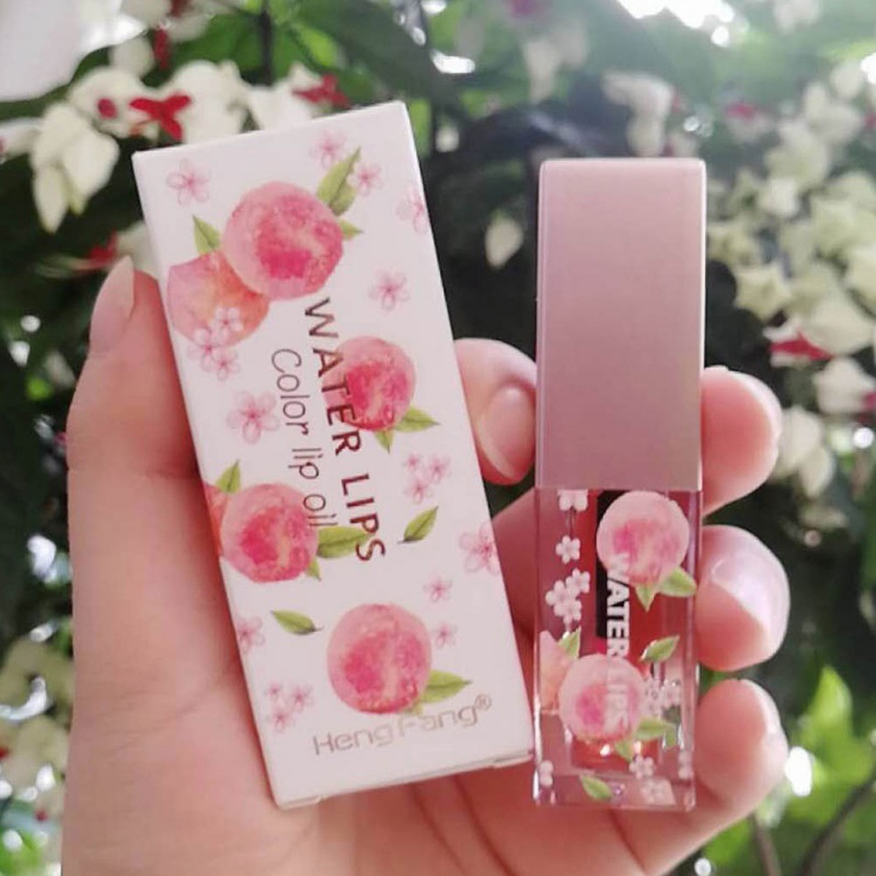 

Nourishing Color Changing Lip Gloss Transparent Lip Gloss Makeup Liquid Lipstick Plant Transparent Lips New Arrival, A1
