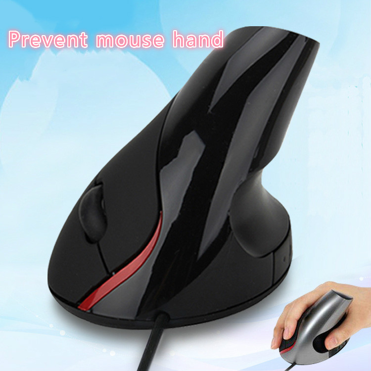

Ergonomic wired mouse 2.4GUSB vertical mouse upright grip can prevent hand office dedicated