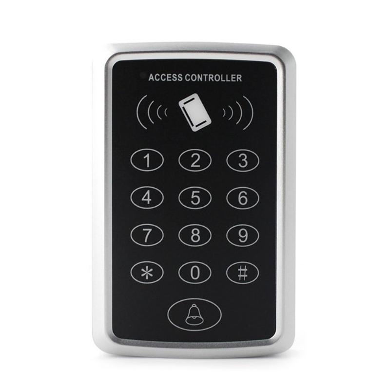 

Access Controller RFID Access Control Keypad Waterproof Rainproof Cover digital panel Card Reader Door Lock System 5 ID keychain