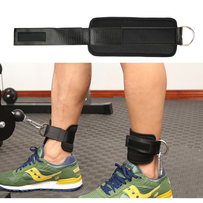 

1pcs Ankle Straps Leg Strength Training Weight-bearing Power Belt Foot Ring Fitness Taekwondo THJ99, Left