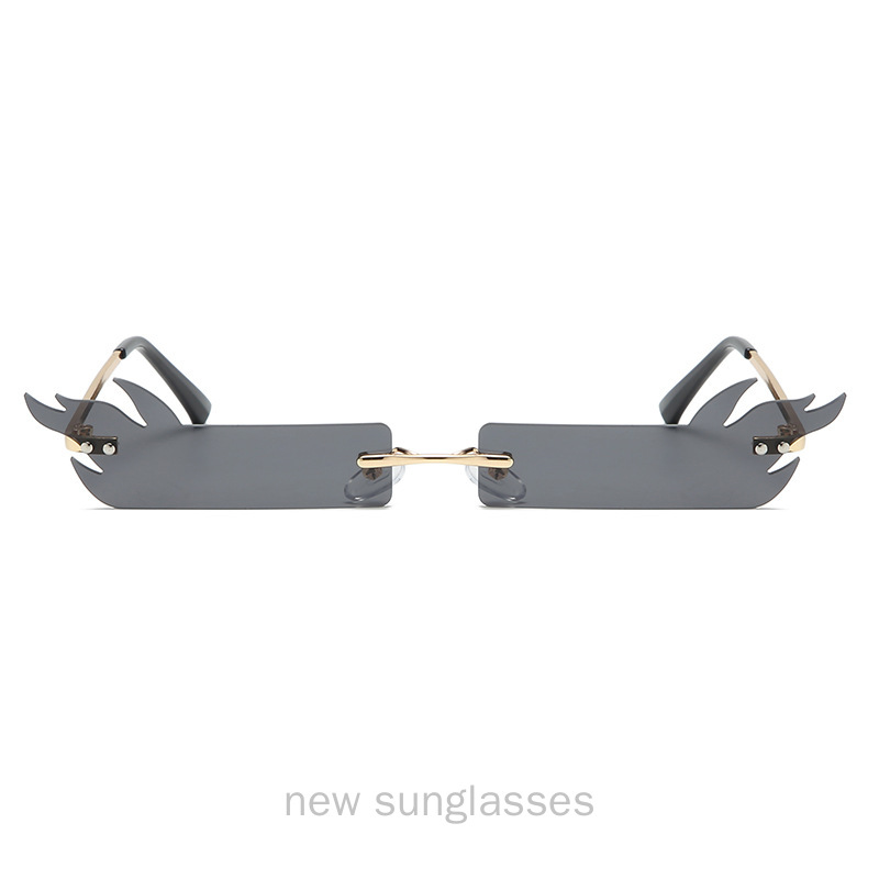 

Fashion Rimless Sunglasses Women 2020 Vintage Clouds Tassel Steampunk Sunglasses Men Frameless Punk Glasses Shades FML